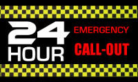 24 hour emergency call out.