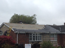 Roof replacement in Oldham, Lancashire.