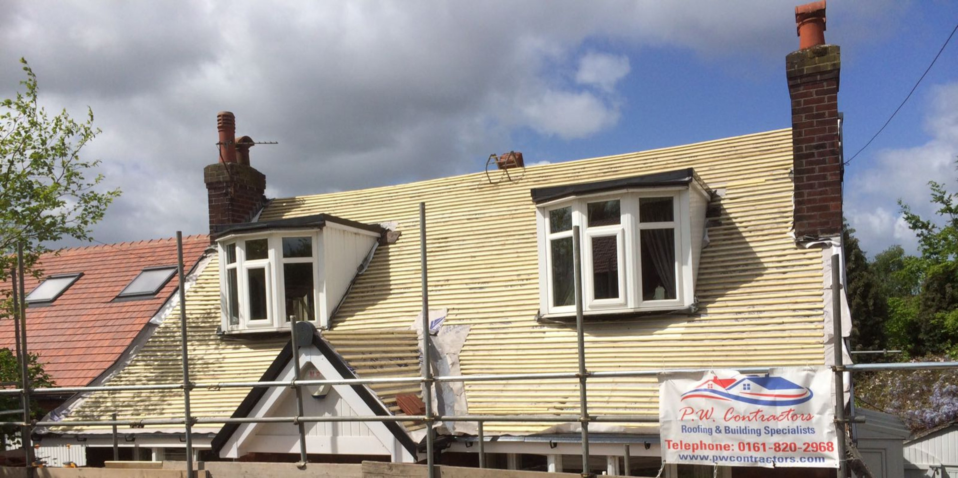 P W Contractors roofing contractors in Rochdale.